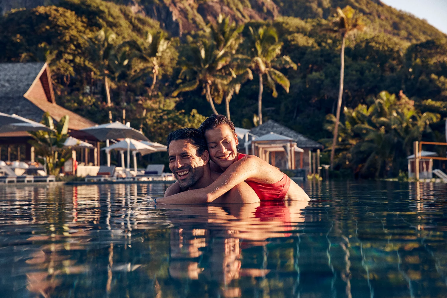 Главный бассейн Club Med Seychelles