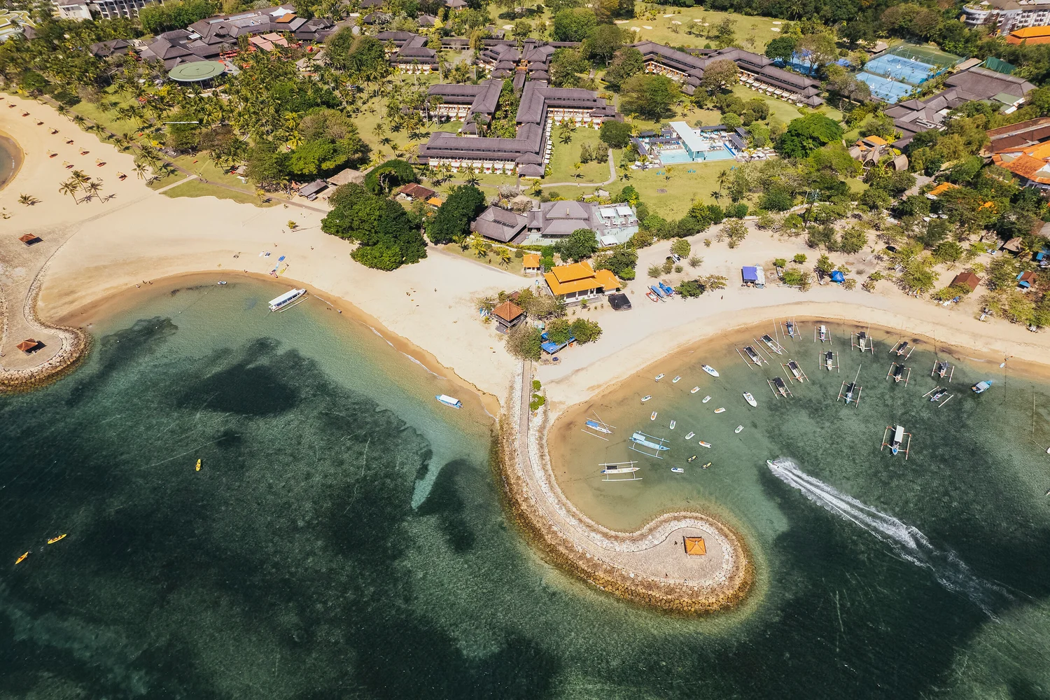 Club Med Bali с высоты
