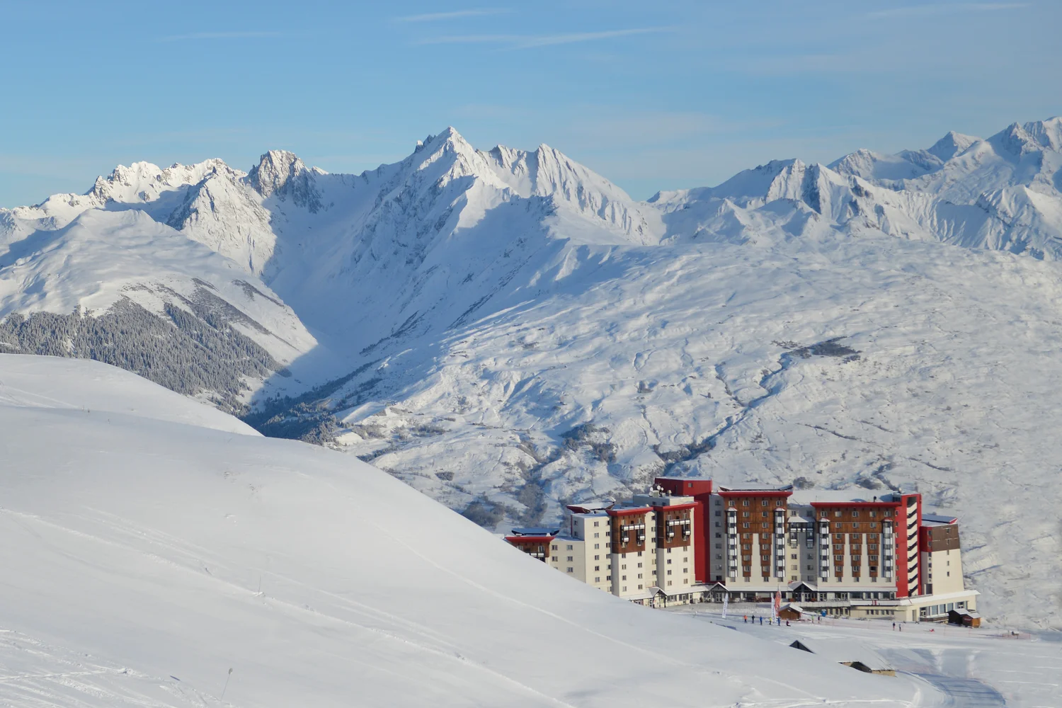 Club Med La Plagne 2100 во Французских Альпах
