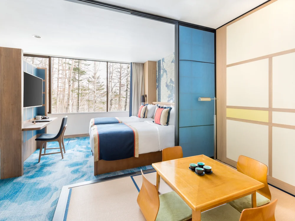 Интерьер Family Deluxe Tatami в Club Med Sahoro Hokkaido