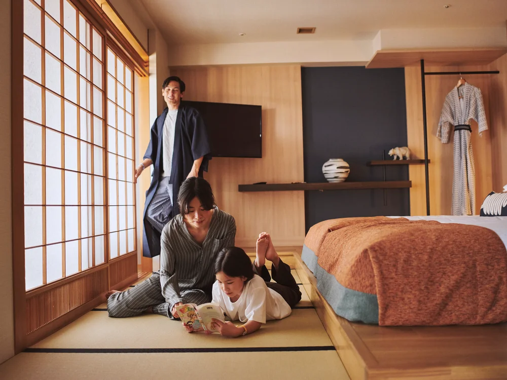 Интерьер Deluxe Tatami в Club Med Kiroro Grand