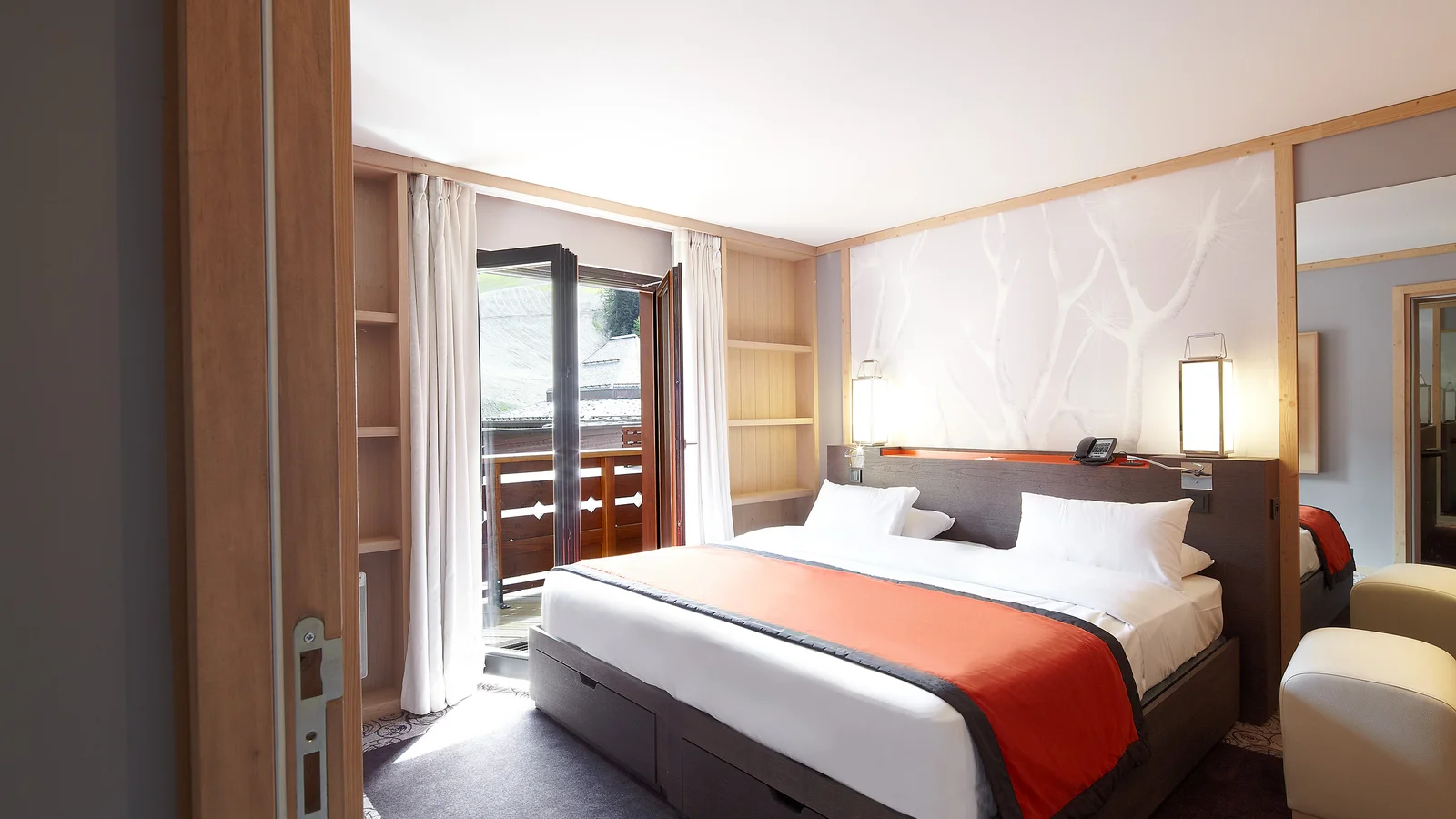 Quarto acolhedor no Club Med Valmorel