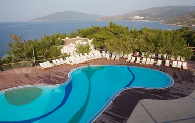 Piscina del resort.