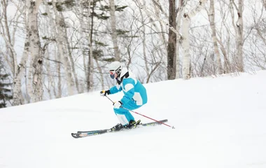 Vista noturna do vilarejo de Saint Moritz.