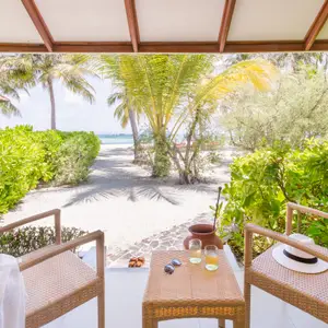 Un momento di privacy alle Maldive