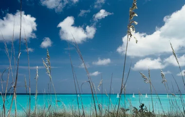 Playa en las Bahamas.