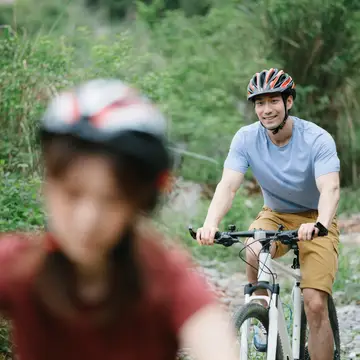 Biking