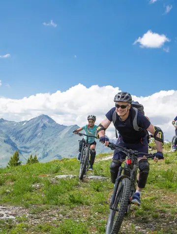 Mountain biking School