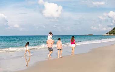 Club Med亲子家庭出游珍拉丁湾民丹岛