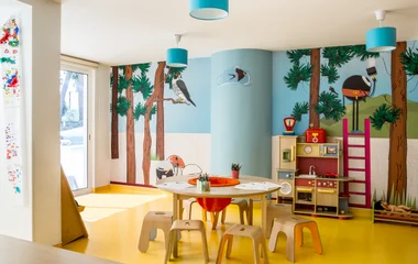 Espacio del club infantil.