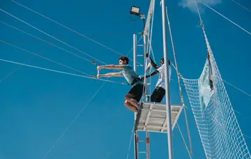 Flying Trapeze School with circus activities