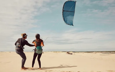 Clase de windsurf.