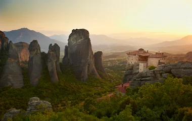 Les monastères byzantins des Météores