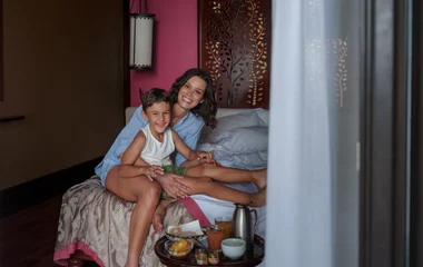 Famille à l'Île Maurice