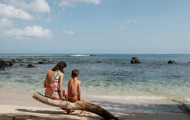 Famille à l'Île Maurice