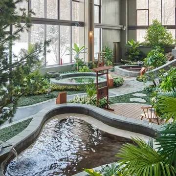 Hot spring center