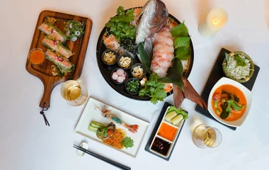 Platos de la cocina asiatica.