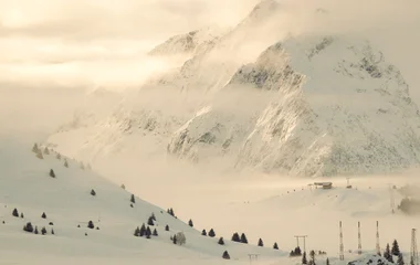 Piste à l'Alpe d'Huez