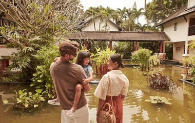 familia en una excursión