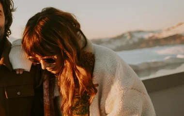 Femme à l'extérieur