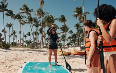 Instrutor de stand up paddle