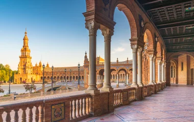 A cidade de Sevilha, a capital de Andaluzia