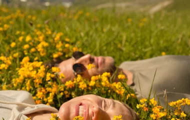 Famille à Tignes en été