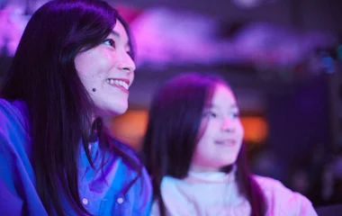 Mãe e Filha se divertindo