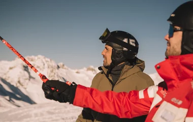 Piste dolci e soleggiate