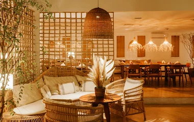 Restaurante gourmet do resort