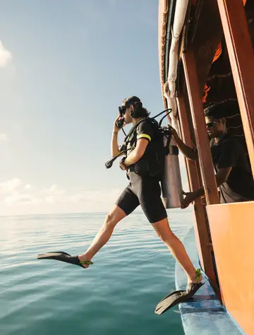 Scuba diving