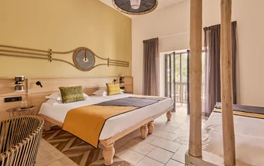 Quarto do resort.