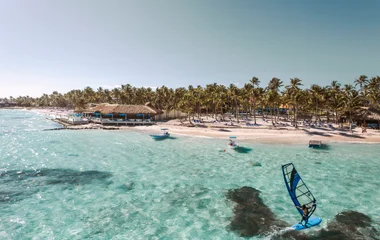 Praia em Punta Cana.