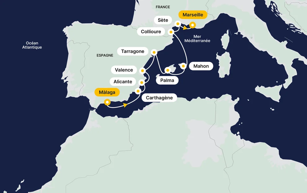 De Andalucía a Occitania