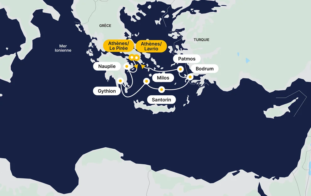 Heading for the Dodecanese