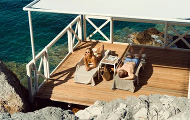Balcony on the Aegean Sea