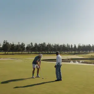 Jouer au golf à La Palmyre