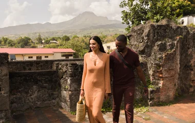 Couple en Martinique