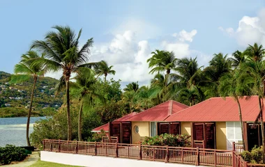Vista do resort