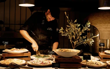 Mangiare i gofri a Pragelato