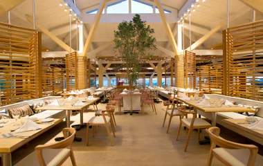 Restaurante principal do resort.