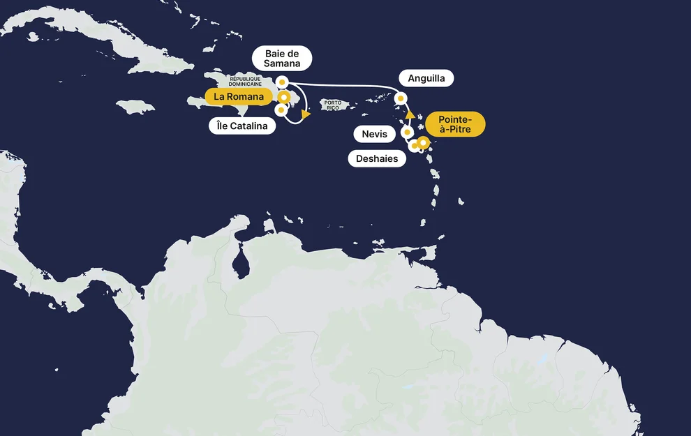 Cap vers la République Dominicaine