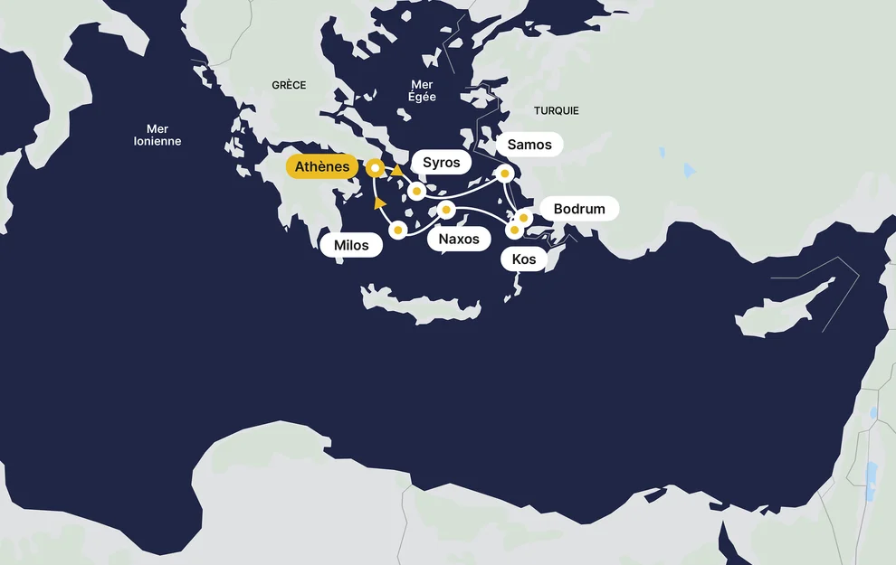 Las islas del Egeo