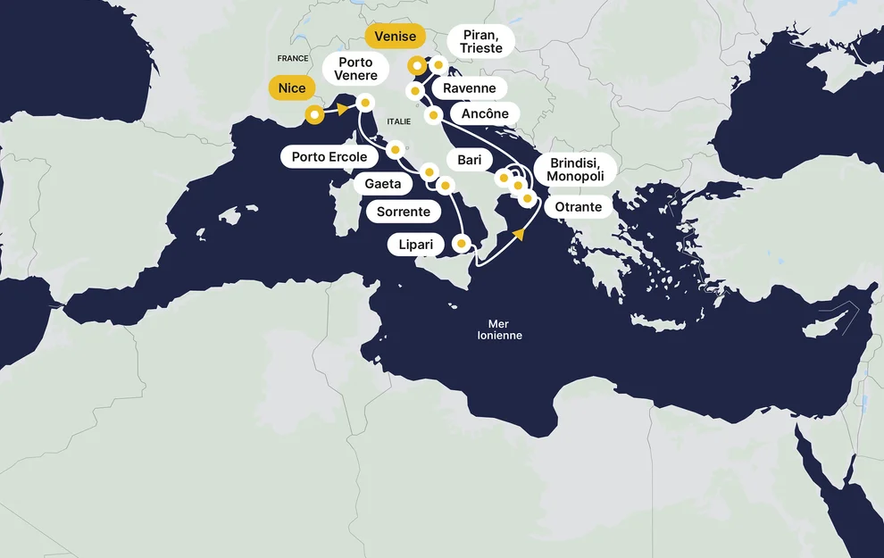 El Gran Tour de Italia