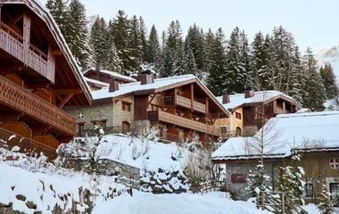 Chalets en Valmorel.