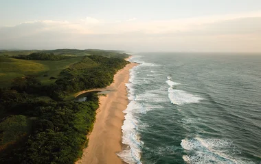 Vista da praia da Africa