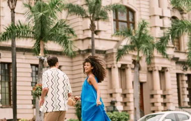 Couple à Durban en Afrique du Sud