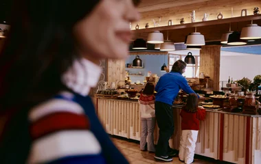 Família jantando