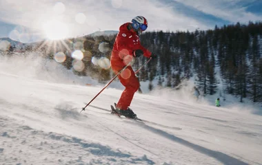 Moniteur de ski à Serre Chevalier