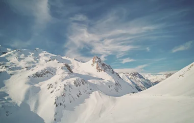 As montanhas de Serre Chevalier.